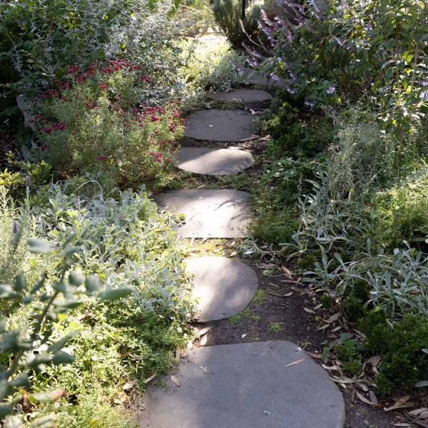 Stone path for Bellarine Peninsula outdoor area